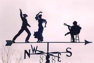 Flamenco weathervane